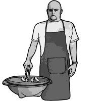 Grillschürzen