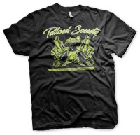 B&ouml;se Menschen Tattoed Society - Tshirt Biker Rocker...