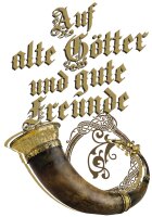 Auf alte G&ouml;tter und gute Freunde V2 - Tshirt...