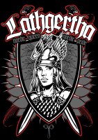 Lathgertha Nordic Queen Damen Langarmshirt Viking