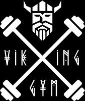 Viking Gym Hanteln M&auml;nner Tshirt Training Sport L