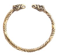 M&auml;nner-Armreif Hugin & Munin Bronze