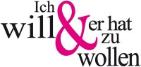 Ich will & er hat zu wollen - JGA DamenShirt Junggesellinenabschied Hochzeit