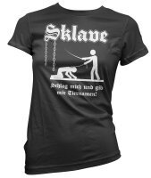 Sklave 1 - Ladyshirt Swinger Sub Dum SM