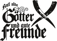 Auf alte G&ouml;tter und gute Freunde - Whiskygl&auml;ser...