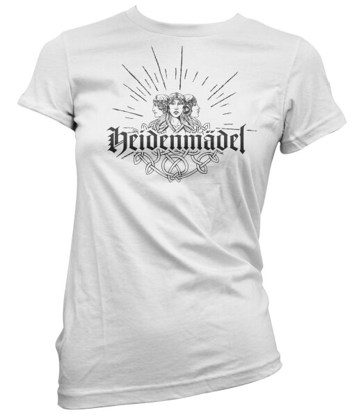 Heidenm&auml;del - Ladyshirt Irminsul Freya Heidentum Odin Thor Wotan