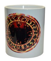 Wikinger Kompass Runen Flammen - Magic Mug Tasse