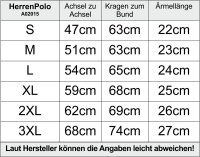 SECURITY - Herren Poloshirt mit Kragenstick Sicherheit...