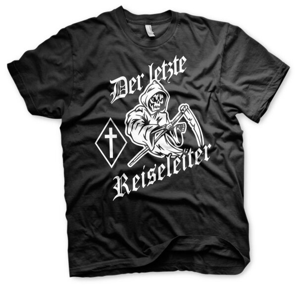 Der letzte Reiseleiter- Tshirt Tod Funshirt Gothic Metal 666 Satan