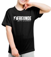 Freunde f&uuml;rs Leben - Kindershirt Pferd Stute...
