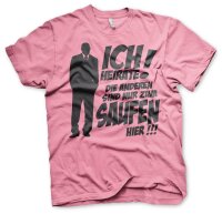 Ich Heirate - die anderen sind nur - JGA Shirt...