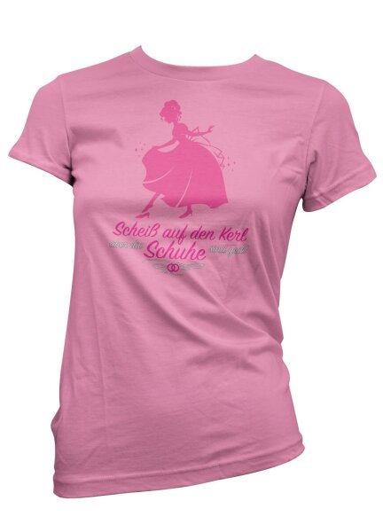 Schei&szlig; auf den Kerl JGA - Ladyshirt Junggesellinen JGA Weibertour Abschied