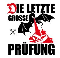 Die letzte Grosse Pr&uuml;fung - JGA Shirt Junggesellenabschied M&auml;nnerabend Hochzeit
