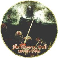 Aufkleber Viking For Honour Soil and the Gods