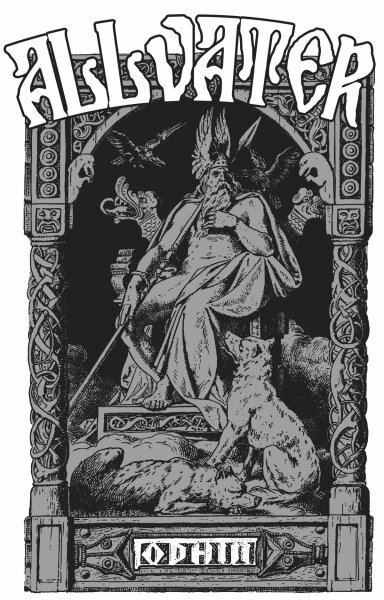 Aufkleber Allvater Odin