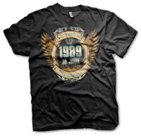 Geburtstags Herren Tshirt personalisiert mit Wunschamen...