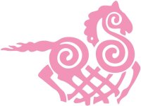 Sleipnir Pferd - Strampler Baby Body M&auml;del