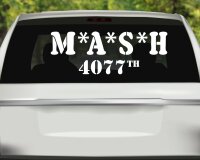 Aufkleber M.A.S.H 4077 gross Serie Pierce Army