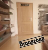 Wandtattoo - Brausebad