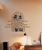Wandtattoo - Runenstein Wallvater