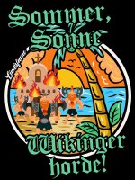 Sommer Sonne Wikinger Horde BADEHOSE Herren