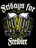 Fridays for Freibier M&auml;nnertag Vatertag Herren Tshirt
