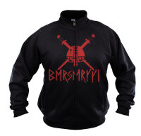 Berserkki Herren Freizeit Jacke Druck ROT
