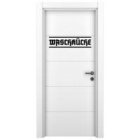 Wandtattoo T&uuml;raufkleber - Waschk&uuml;che