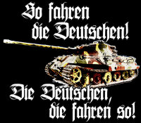 So fahren die Deutschen Die Deutschen fahren so Herren...