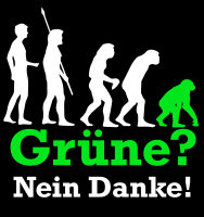 Gr&uuml;ne Nein Danke Herren Tshirt