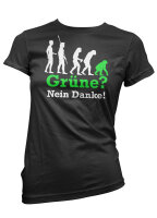 Gr&uuml;ne Nein Danke Damen Tshirt