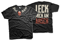 Frei&B&ouml;se Leck mich am Arsch Herren Tshirt L
