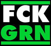 FCK GRN Herren Hoodie Kapuzenpulli