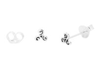 Celtic Gl&uuml;cks Ohrstecker IKANA 4 mm Nasenschmuck...