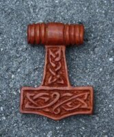 Wikinger Schmuck Anh&auml;nger THORAN 3.1 cm Thorshammer...
