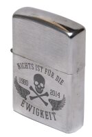 Sturmfeuerzeug Nichts ist f&uuml;r die Ewigkeit
