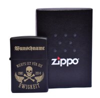 ZIPPO Sturmfeuerzeug Nichts ist f&uuml;r die Ewigkeit mit...