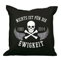 Kissen Nichts ist f&uuml;r die Ewigkeit