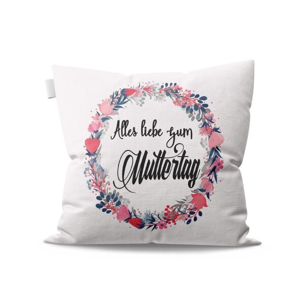 Alles liebe zum Muttertag Kissen Geschenk