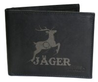 J&auml;ger- Herrengeldb&ouml;rse Rindleder
