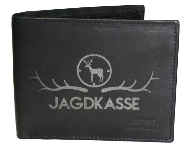 Jagdkasse- Herrengeldb&ouml;rse Rindleder