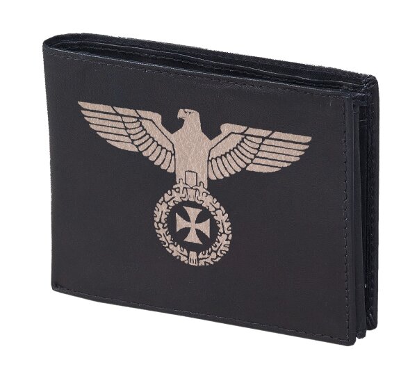 Adler Eisernes Kreuz 2 Herrengeldb&ouml;rse Rindleder