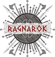 Ragnar&ouml;k Schwert Speer Schild - Turnbeutel Rucksack