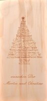 Geschenkbox personalisiert Weihnachtsbaum...