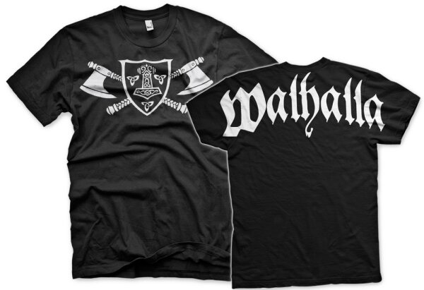 Walhalla 2 Herren Tshirt Heiden Vikings Odin Thor