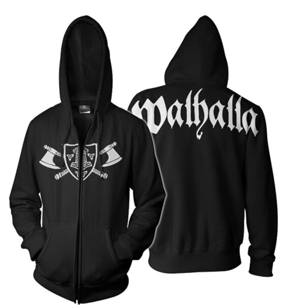 Walhalla 2 Herren KapuzenzipJacke Viking Thor Wotan
