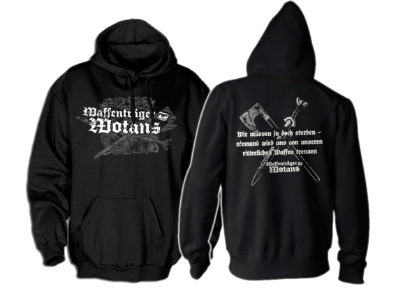 Waffentr&auml;ger Wotans - Kapuzensweat Einherjer Odin Thor Baldur Loki