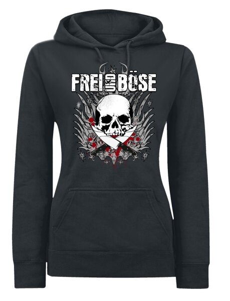 Frei und B&ouml;se - Lady Hooded Sweat Kapuzenpulli