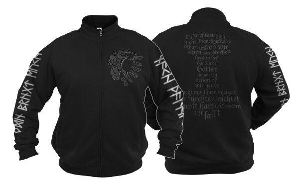 Ragnar - Freizeitjacke Viking Wikinger Thor Wotan Rabe Valhall Odin