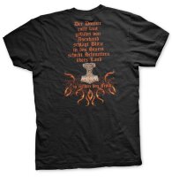 Zu richten den Feind - Tshirt Thorhammer Mj&ouml;lnir Odin Wotan